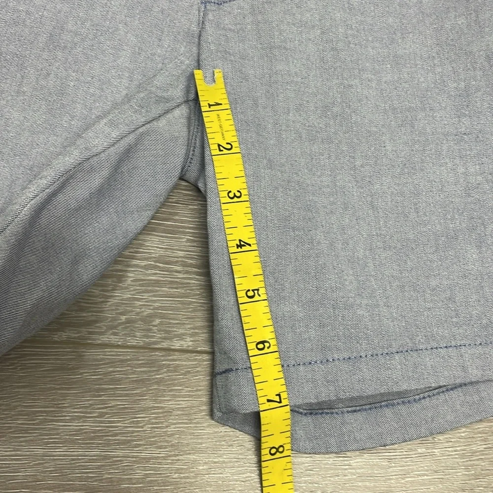NWOT J.Crew Oxford Tech Shorts 7” Inseam W28